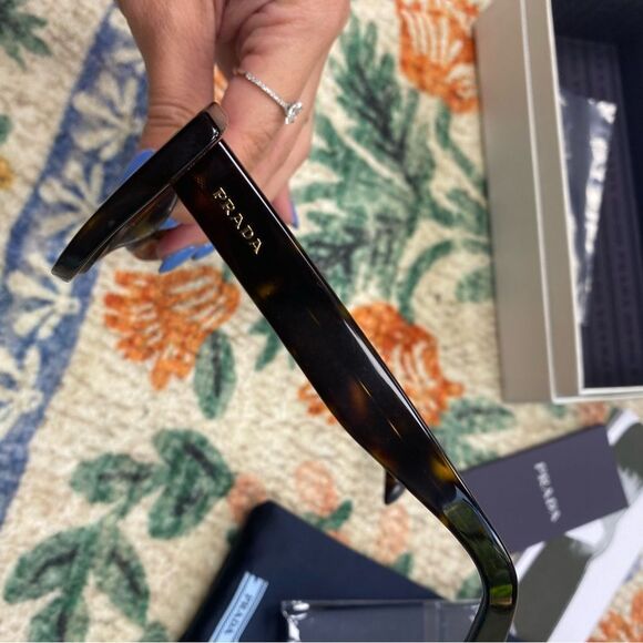 Prada Tortoise Shell Sunglasses - Picture 9 of 10